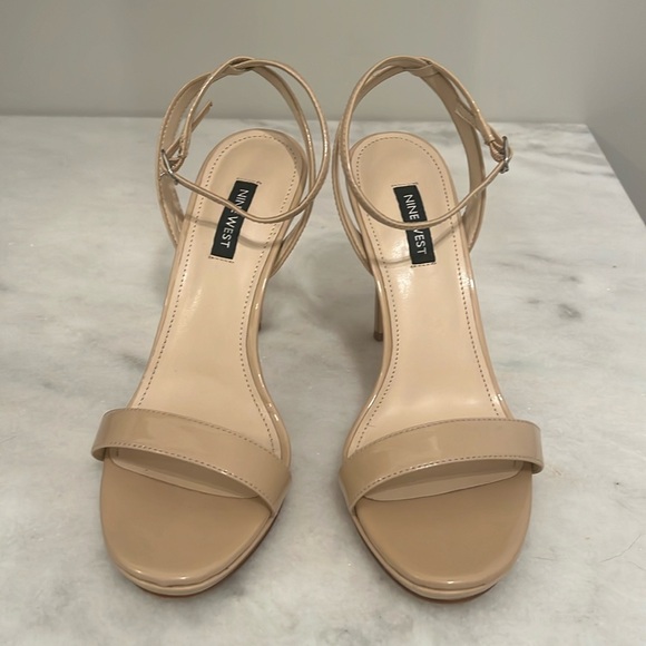 Nine West Shoes Nine West Nude Sandal Poshmark